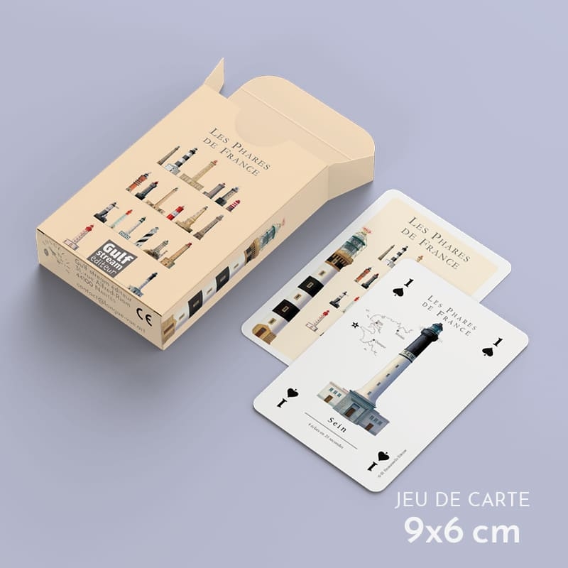 Phares de France - jeu de cartes