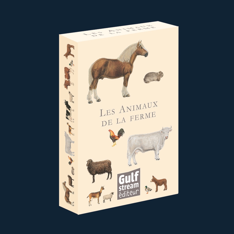 Animaux de la ferme - jeu de cartes