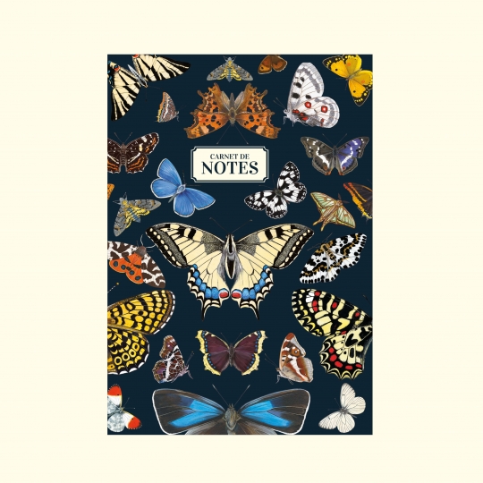 carnet papillons - longue-vue.art