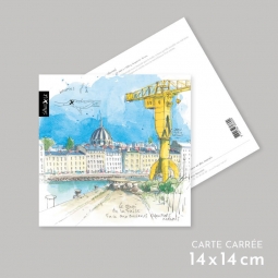 Quai de la Fosse, vu des...