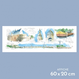 Nantes, vue 1 - Château,...