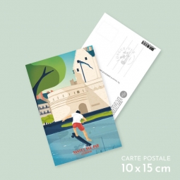 Miroir d'eau et le château...