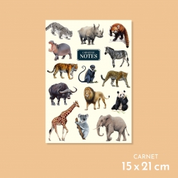 Carnet A5 - Animaux...
