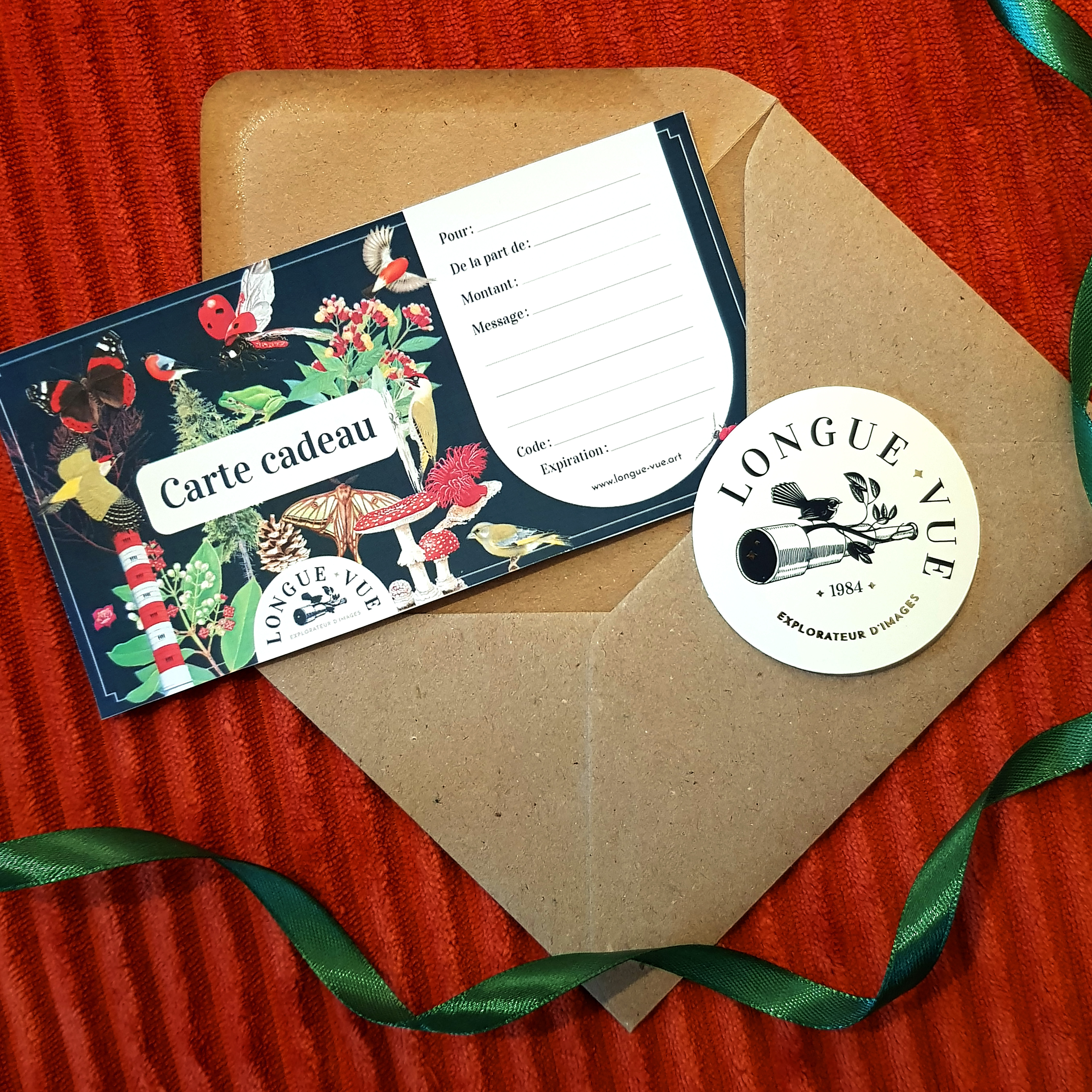 carte cadeau Longue-vue